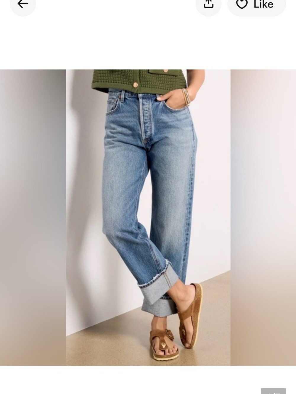 Agolde Fran Nwot Sz 29